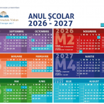 Structura anului școlar 2026-2027